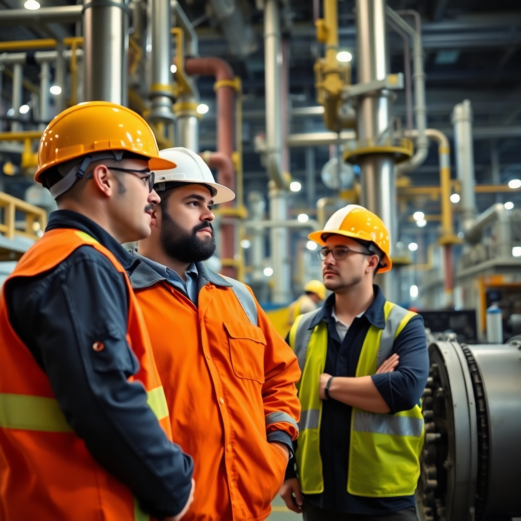 Intervention en zone industrielle